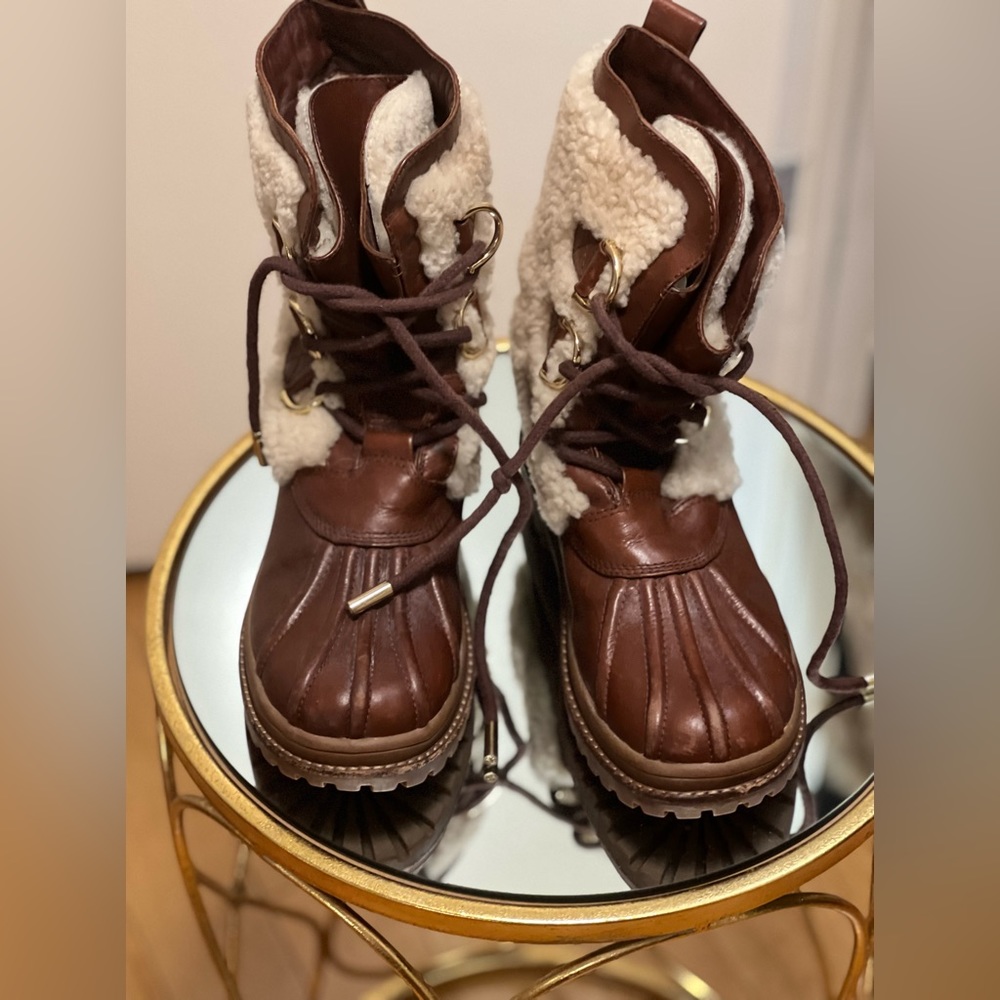 Tory Burch shearling boots